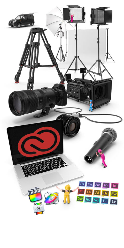 Ultragraphics production and post-production equipment