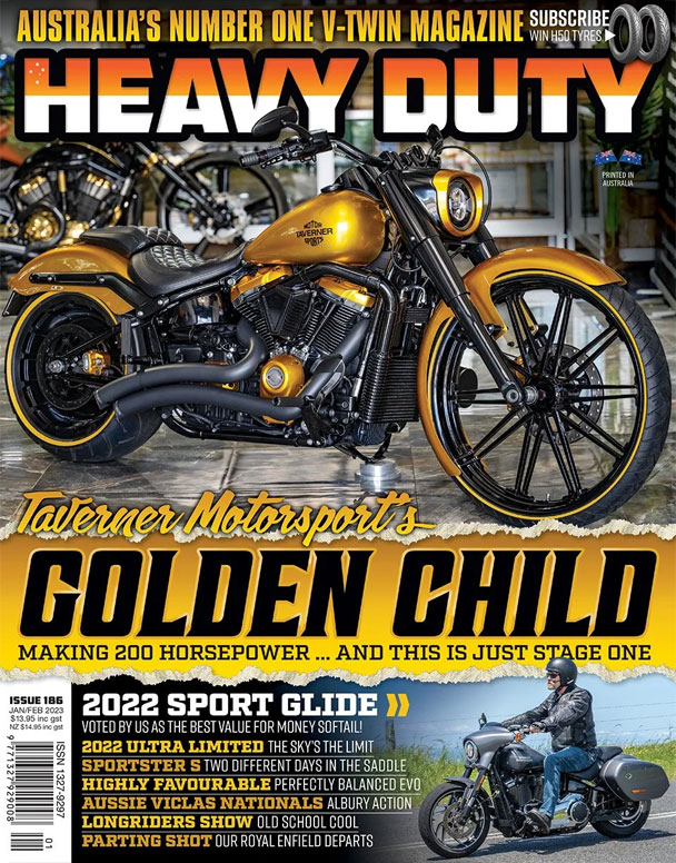 Heavy Duty Magazine cover — Golden Child